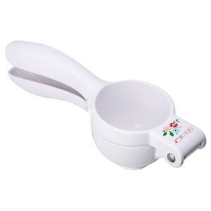 Pioneer Woman Garden Party Citrus Press Juicer Filter White Cast Iron Handheld